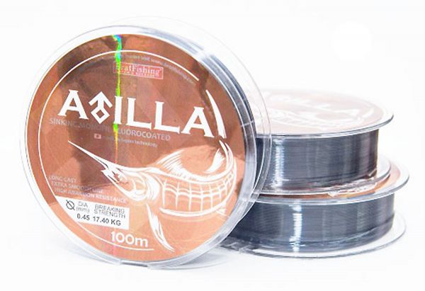 ATILLA MONOFIL SINKING FLUOROCOATED 100 m 0.14 mm
