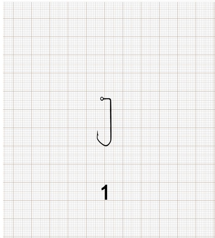 BARBARIAN JIG 1 N / 1000 шт.