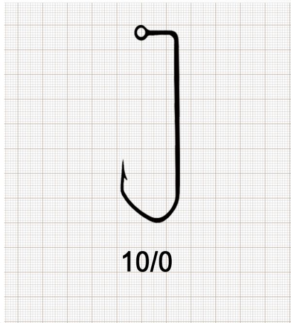 BARBARIAN JIG 10/0 N / 1000 шт.
