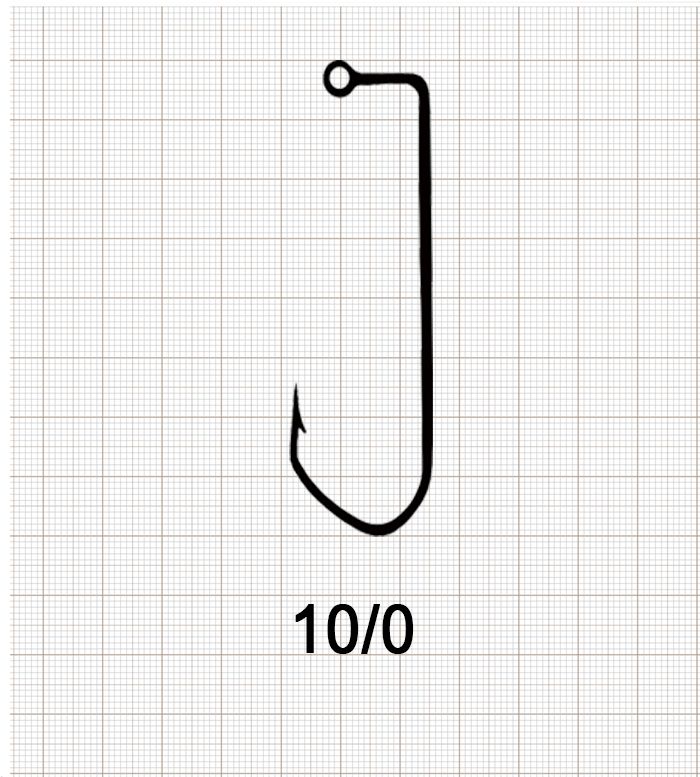 BARBARIAN JIG 10/0 N / 1000 шт.