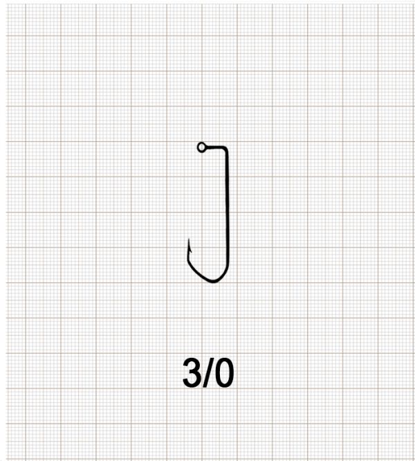 BARBARIAN JIG 3/0 N / 1000 шт.
