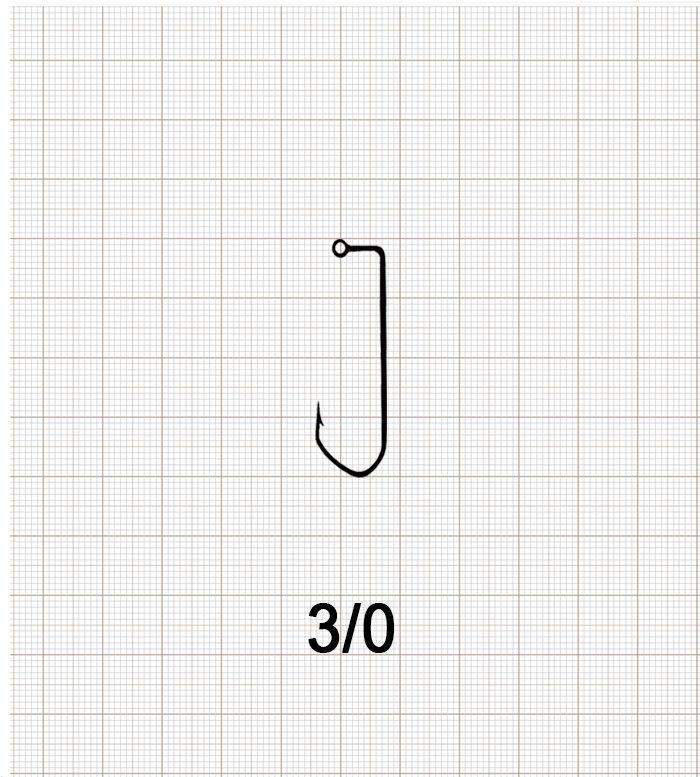 BARBARIAN JIG 3/0 N / 1000 шт.