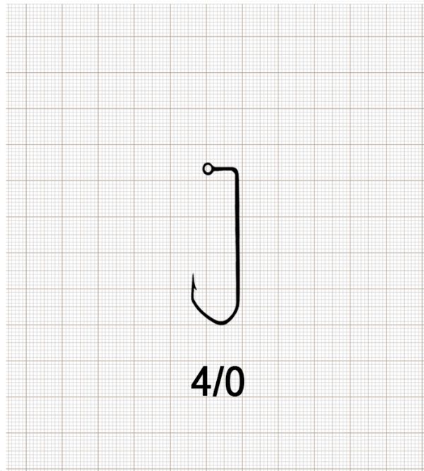 BARBARIAN JIG 4/0 N / 1000 шт.