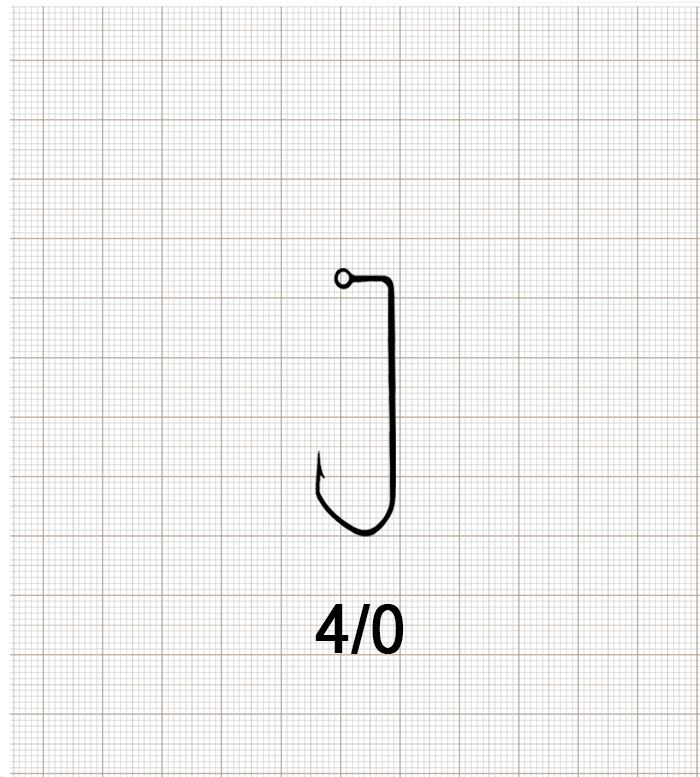 BARBARIAN JIG 4/0 N / 1000 шт.