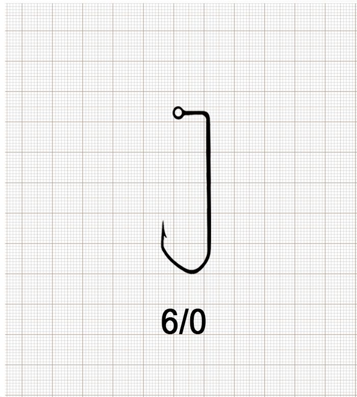 BARBARIAN JIG 6/0 N / 1000 шт.