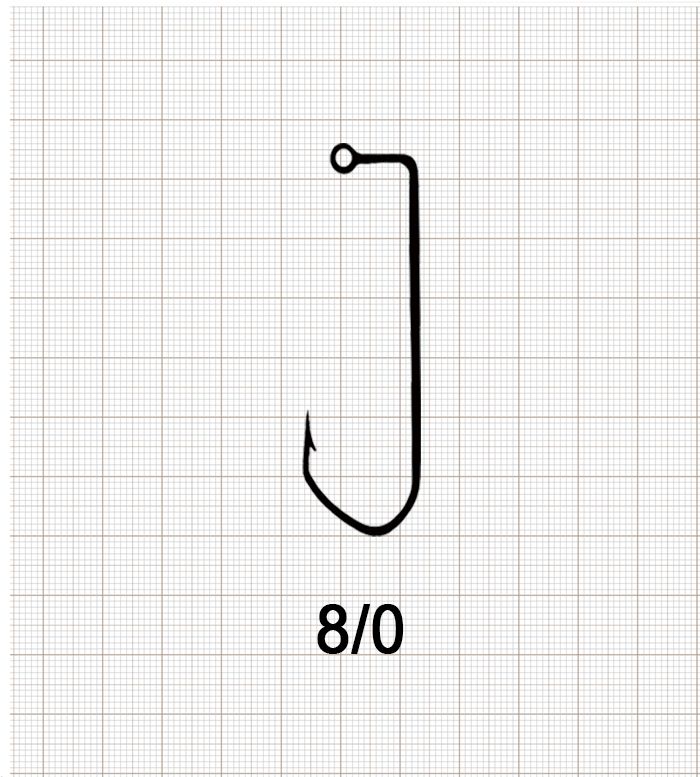 BARBARIAN JIG 8/0 N / 1000 шт.