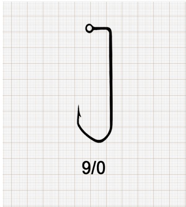 BARBARIAN JIG 9/0 N / 1000 шт.