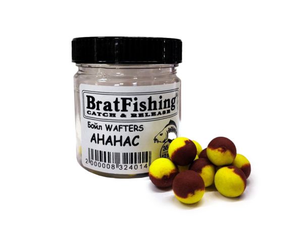 Бойл нейтральної плавучості (WAFTERS) Bratfishing АНАНАС 12 мм, 35 г.