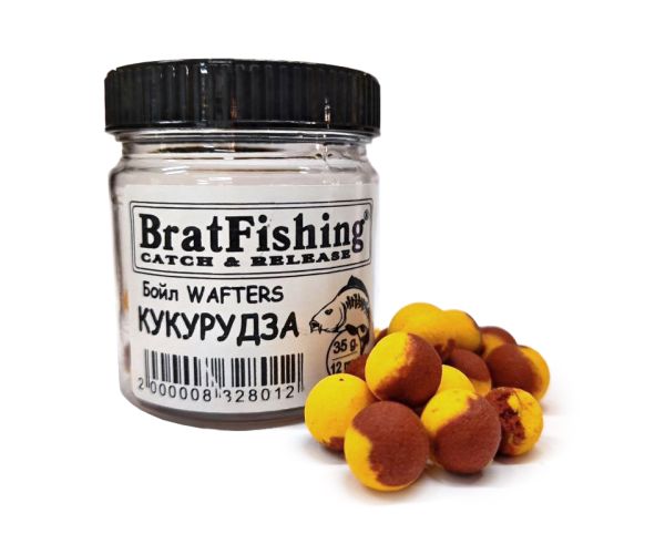 Бойл нейтральної плавучості (WAFTERS) Bratfishing КУКУРУДЗА 12 мм, 35 г.