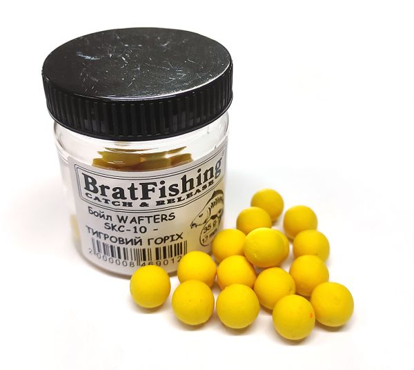 Бойл нейтральної плавучості (WAFTERS) Bratfishing SKC-10 - ТИГРОВИЙ ГОРІХ 12 мм, 35 г.