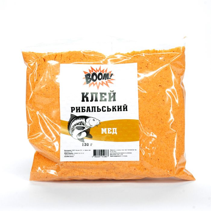BOOM! Клей рибальський, Мед, 130 г.