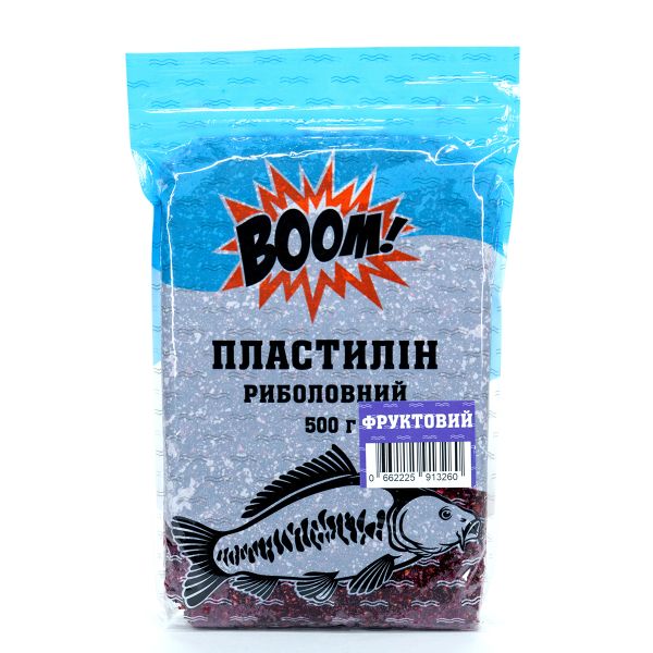 BOOM! Пластилін, Фруктовий, 500 г.