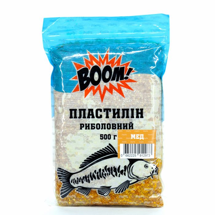 BOOM! Пластилін, Мед, 500 г.