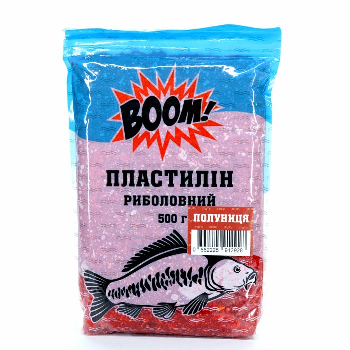BOOM! Пластилін, Полуниця, 500 г.