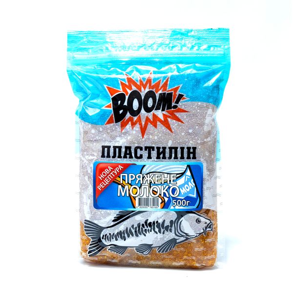 BOOM! Пластилін, Пряжене молоко, 500 г.