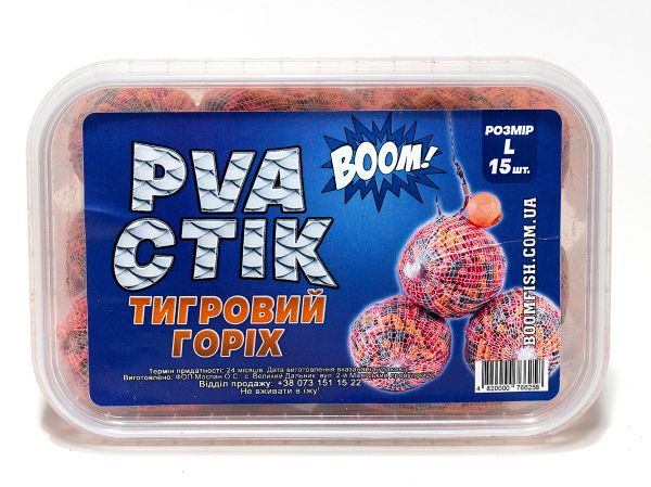 BOOM! PVA Стік L, Тигровий Горіх (15 шт.)