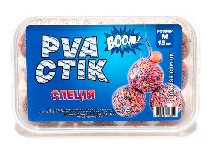 BOOM! PVA Стік M, Спеція (15 шт.)