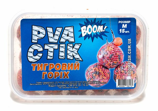 BOOM! PVA Стік M, Тигровий Горіх (15 шт.)