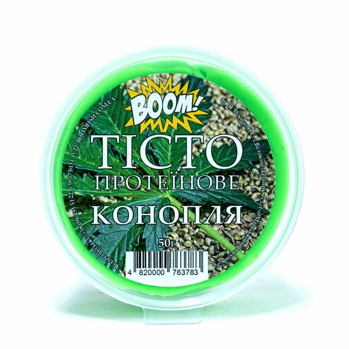 BOOM! Тісто Протеїнове, Конопля, 50 г.