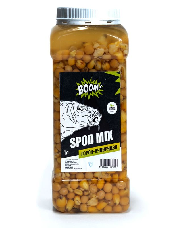 BOOM! Зерно Варене, Горох - Кукурудза, 1 л.