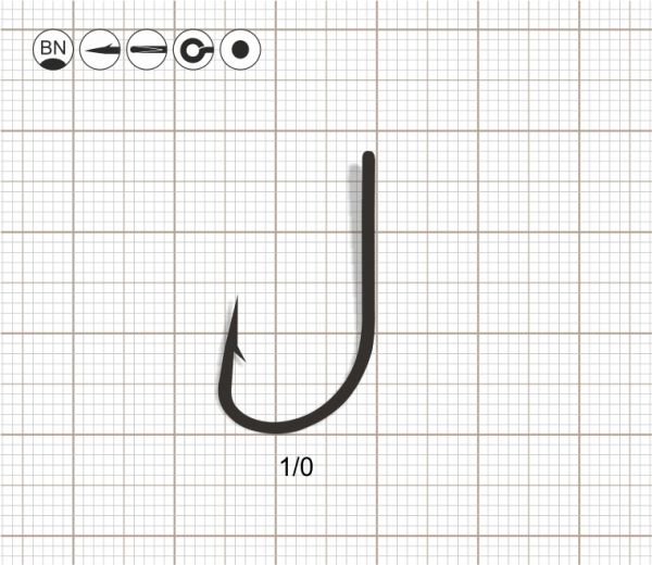 SCORPION CARP - 01, 1/0 BN / 10 шт.