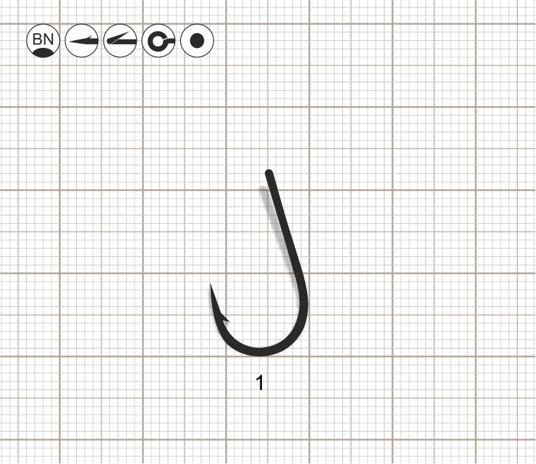 SCORPION CARP - 10, 1 BN / 10 шт.