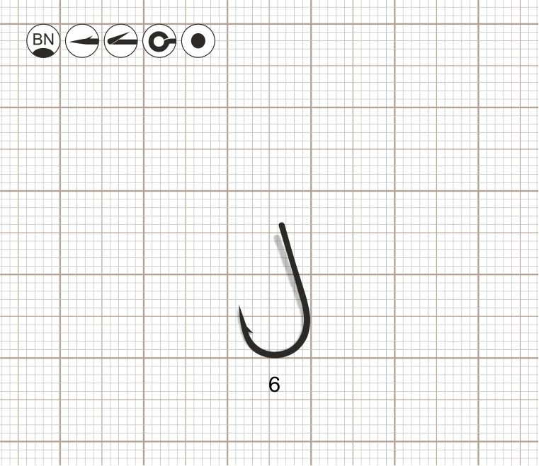 SCORPION CARP - 10, 6 BN / 10 шт.