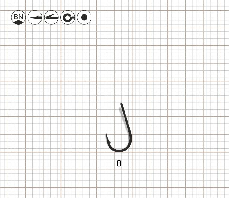 SCORPION CARP - 10, 8 BN / 10 шт.