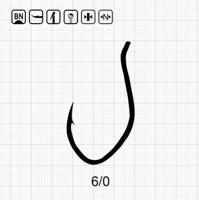 SCORPION CATFISH 6/0 BN / 10 шт.