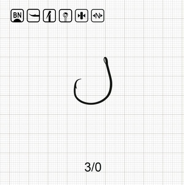 SCORPION CIRCLE WIDE GAPE 3/0 BN / 10шт.