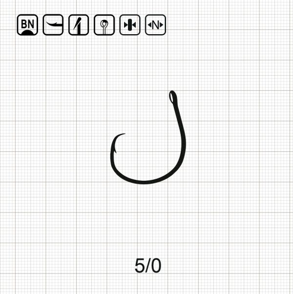 SCORPION CIRCLE WIDE GAPE 5/0 BN / 10шт.