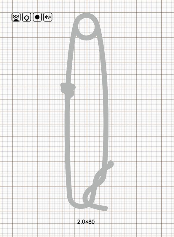 CLOSE EYE SNAP 2.0×80 - SS / 10 шт.
