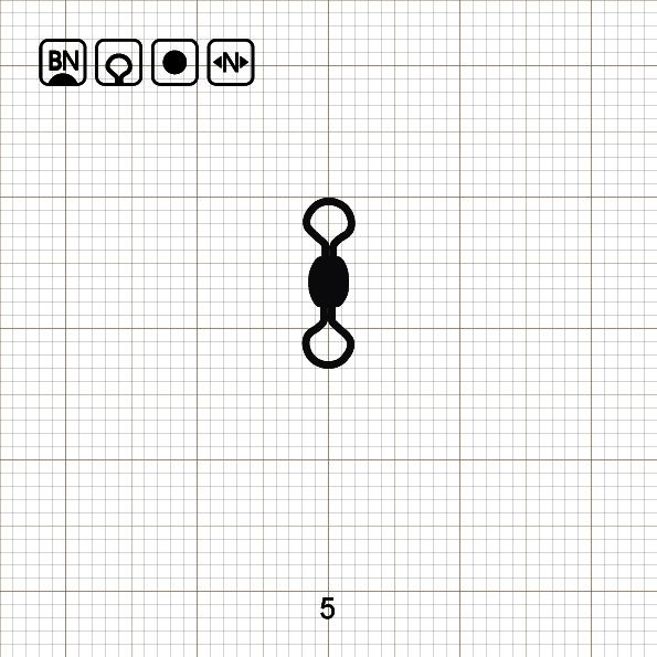 CRANE SWIVEL 5 BN / 10 шт.