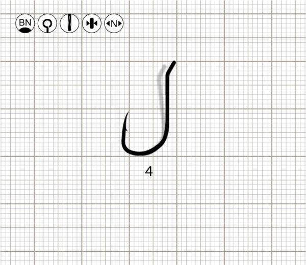 BRATFISHING D-RIG 4 BN / 10 шт.