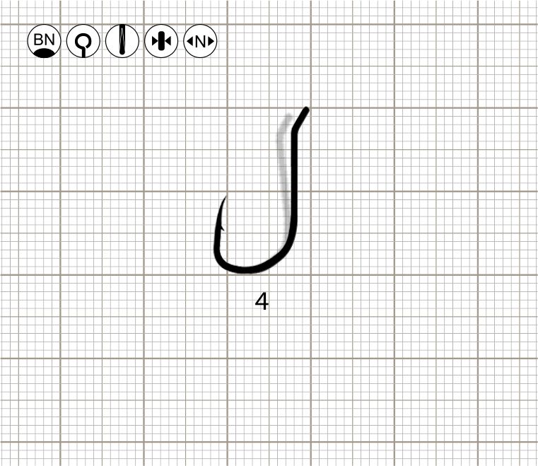 BRATFISHING D-RIG 4 BN / 10 шт.