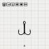 ECONOMY ANCHOR TREBLE 6 BR / 100 шт.