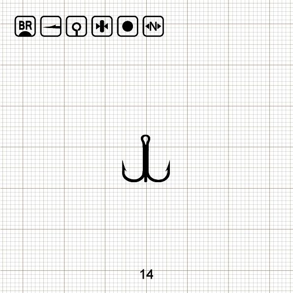 ECONOMY ROUND BEND TREBLE 14 BR / 100 шт.