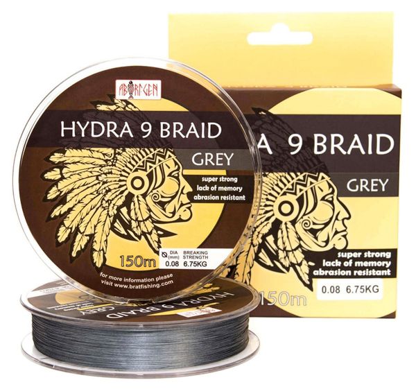 HYDRA 9 BRAID GREY 150 m 0.05 mm