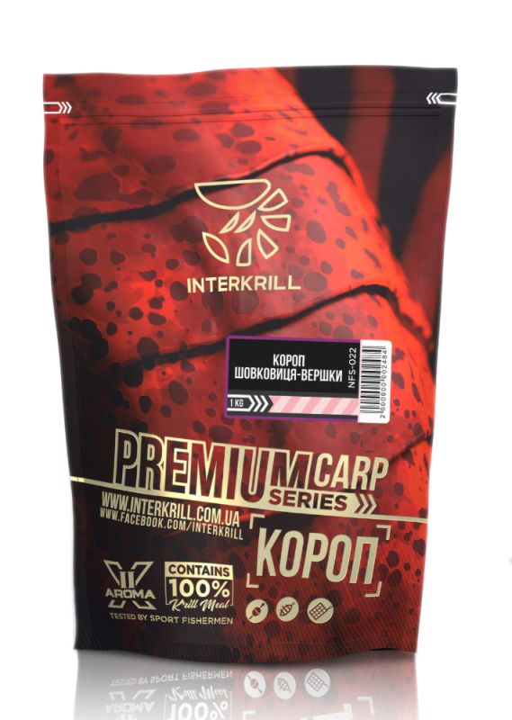 Interkrill, Прикормка Premium Короп - Шовковиця - Вершки, 1 кг.