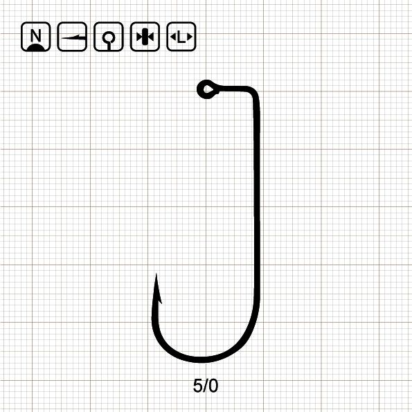 JIG MASTER 22 5/0 N / 1000 шт.