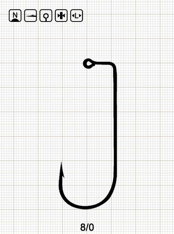JIG MASTER 22 8/0 N / 1000 шт.