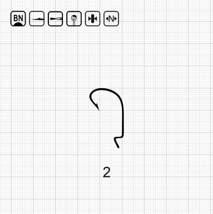 SCORPION OFFSET WORM 2 BN / 10 шт.