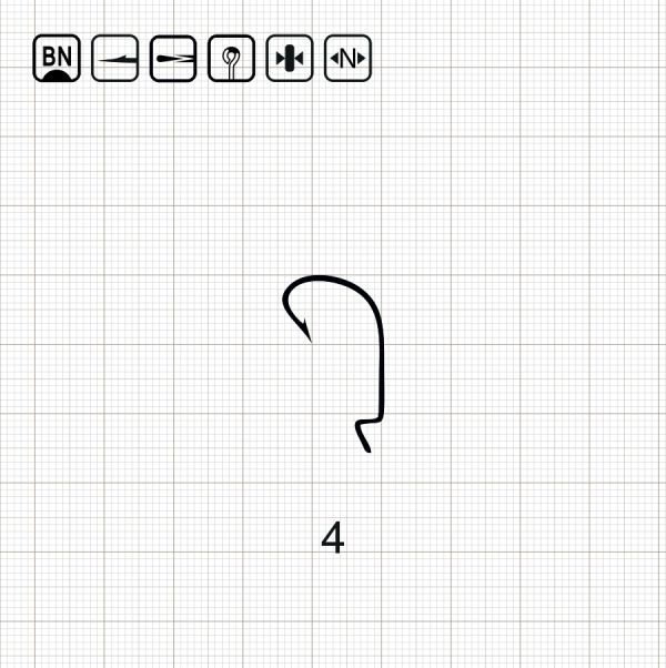 SCORPION OFFSET WORM 4 BN / 10 шт.