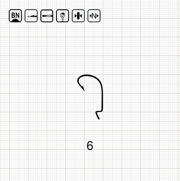 SCORPION OFFSET WORM 6 BN / 10 шт.