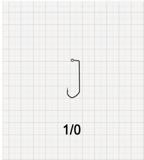 PREMIUM EURO JIG 1/0 N / 1000 шт.