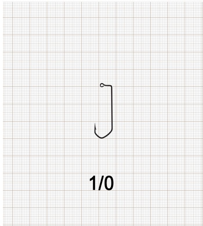 PREMIUM EURO JIG 1/0 N / 1000 шт.