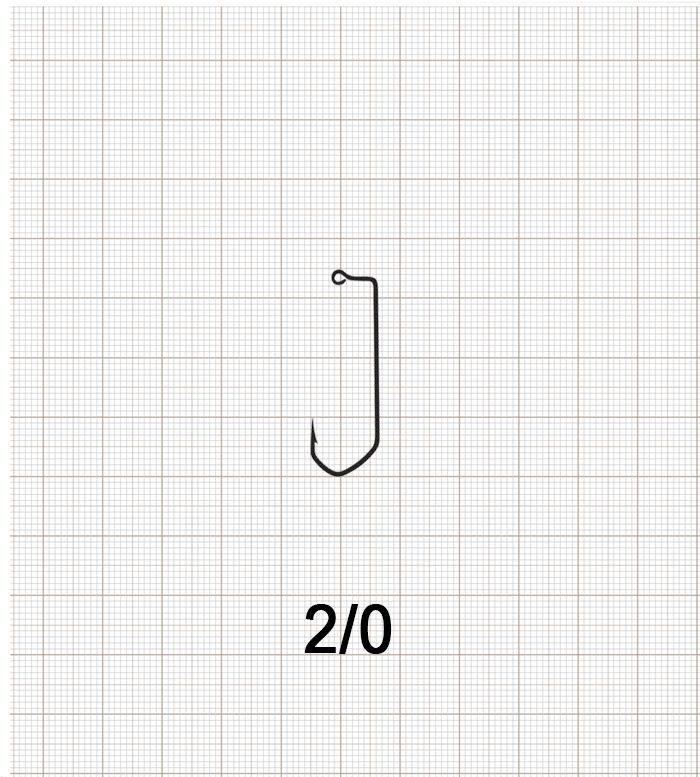 PREMIUM EURO JIG 2/0 N / 1000 шт.