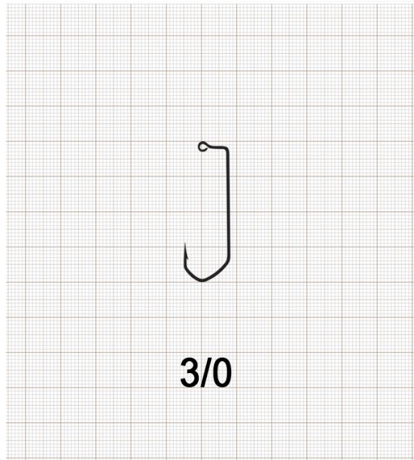 PREMIUM EURO JIG 3/0 N / 1000 шт.