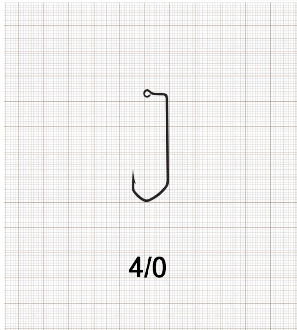 PREMIUM EURO JIG 4/0 N / 1000 шт.
