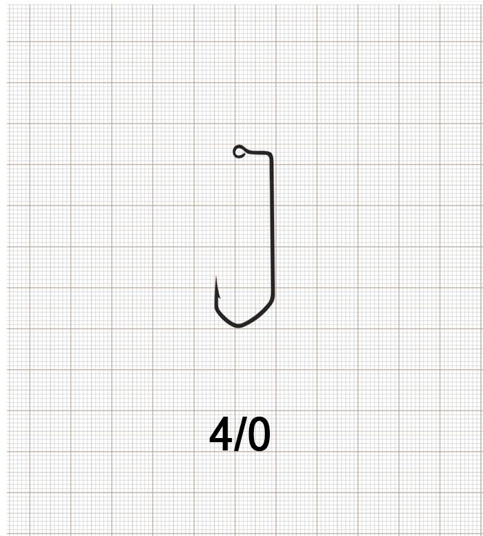 PREMIUM EURO JIG 4/0 N / 1000 шт.